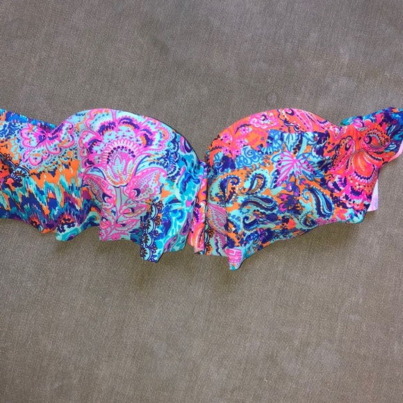 Bandeau swimsuit top - Picture 1 of 4